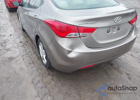 2013 Hyundai Elantra Gls from USA, damaged, VIN 5NPDH4AE6DH293200